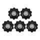 thumbnail image 1 of 5 ruedas guía traseras para bicicleta de montaña, polea de cambio trasera, color negro, universal, fácil instalación para bicicletas de montaña y carretera., 1 of 5