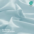 thumbnail image 4 of Swift Home Modern Ultra Soft 4-Piece Aqua Easy Fit Microfiber Sheet Set, Full, 4 of 6
