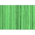 thumbnail image 1 of Ahgly Company Indoor Rectangle Abstract Emerald Green Modern Area Rugs, 2' x 3', 1 of 4
