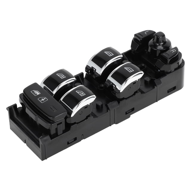 Interruptor de ventana eléctrica Unique Bargains No.31415514 Interruptor de control de ventana del lado del conductor delantero izquierdo para Volvo S90 2021-2025 Negro