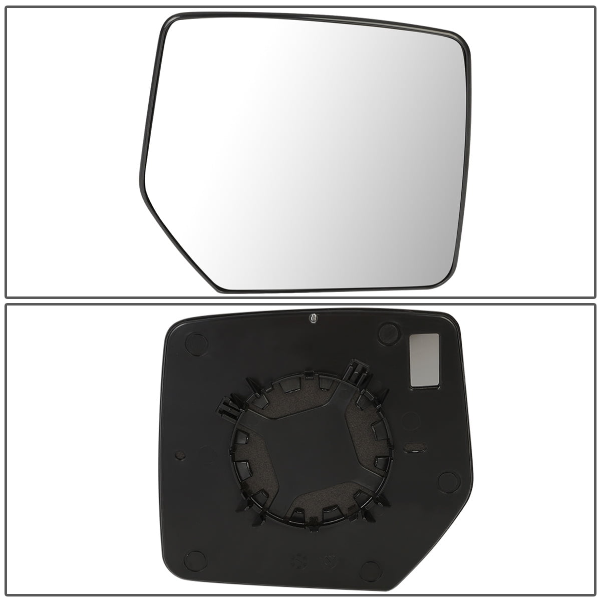 DNA Motoring OEM-MG-0140 68003926AA Factory Style Passenger/Right Side Mirror Glass