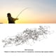thumbnail image 4 of Giratorios De Pesca, 30 Piezas De Acero Inoxidable Con Rodamiento De Bolas, Bloqueo De Pesca, Giratorios A Presión, Herramienta De Pesca Para Agua Dulce Y Salada, 4 of 7