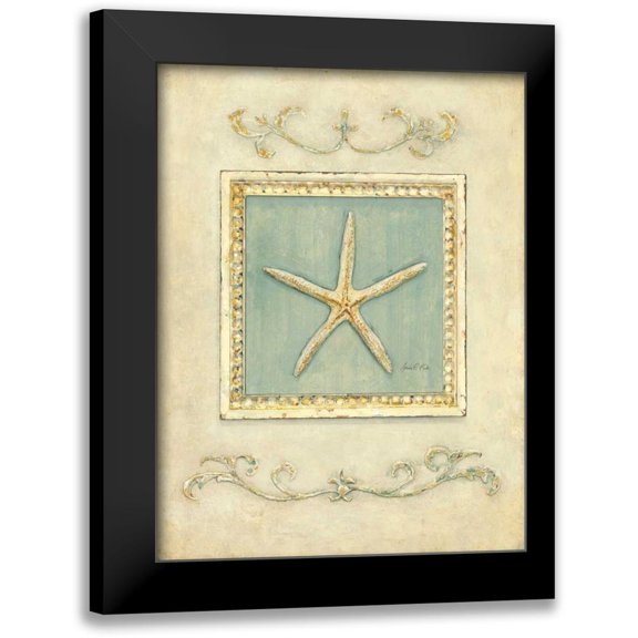 Fisk, Arnie 12x14 Black Modern Framed Museum Art Print Titled - Classic Starfish