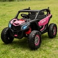thumbnail image 1 of CazToi 24V 2 Seater Kids UTV 4WD Remote Control 300W Motor with Music Lights, 1 of 7