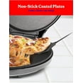 thumbnail image 4 of Pizza Maker Plus 12" Electric Griddle for Pizzas, Quesadillas, Tortillas, and More, 4 of 6