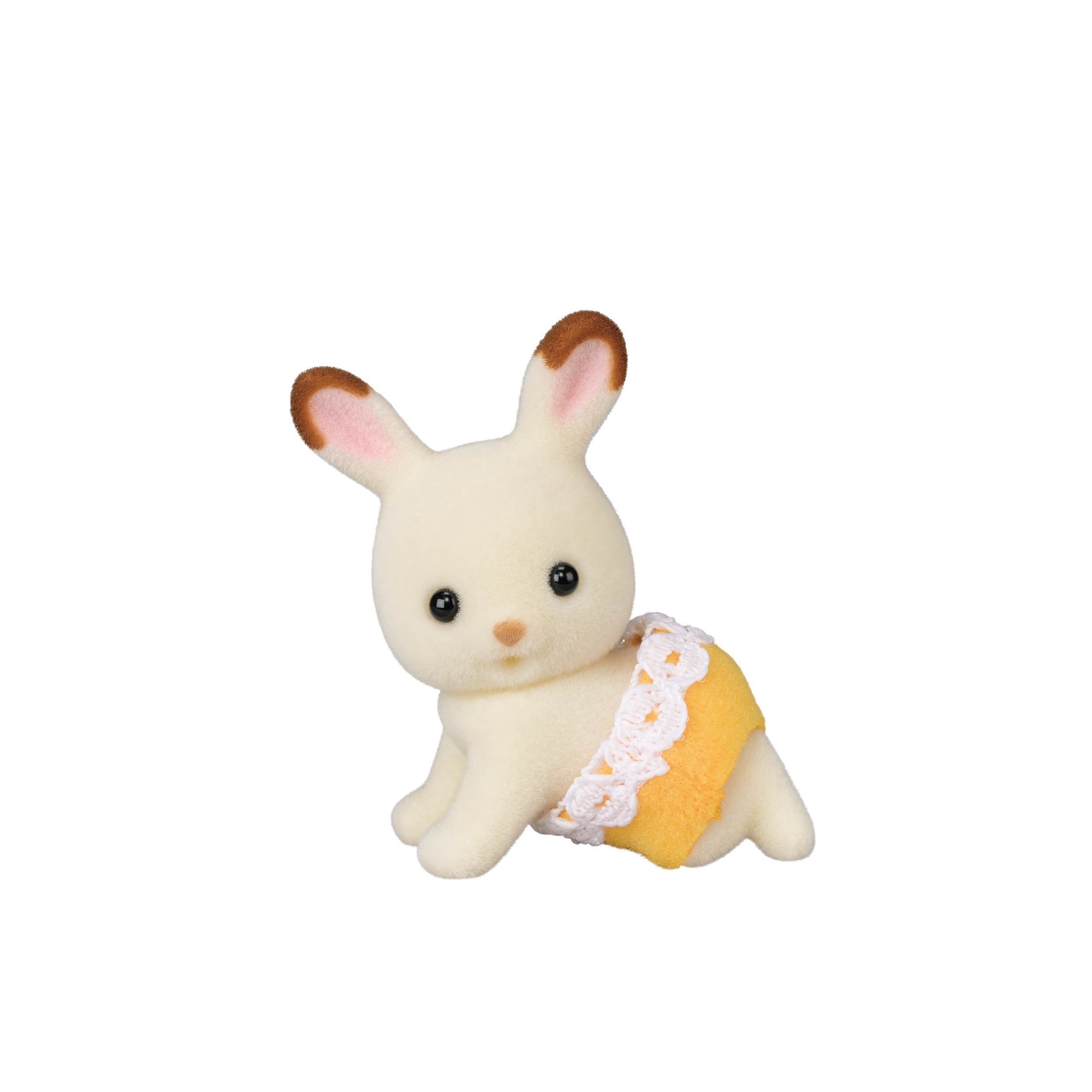 Calico Critters Chocolate Rabbit Twins, Collection of 2 Doll Figures