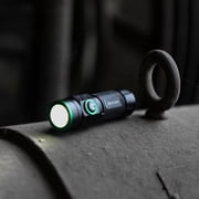 LitezAll Rechargeable 190-Lumen Ultac OG Soft Touch Flashlight, Rechargeable Emergency Light with Hybrid Beam