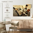 thumbnail image 5 of Elephant Stock Abstract Earth Tone Swirls Wall Art - Horizontal Canvas Wall Art - Living Room Wall Decor - Abstract Canvas - Beige And Brown Decor - 36" x 24", 5 of 8