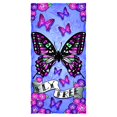thumbnail image 2 of Butterfly Fly Free Cotton Beach Towel, 2 of 2