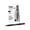 Black, variant on Pentel Twist-Erase EXPRESS Mechanical Pencil (0.9mm) Fashion Color, Light Green Barrel, Box of 12 (QE419K)