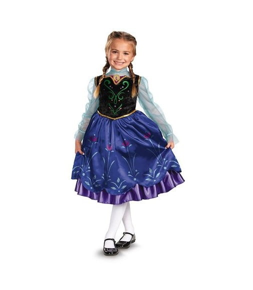 Disfraz Premium de Anna Frozen Disney Disney Infantil talla 4-6