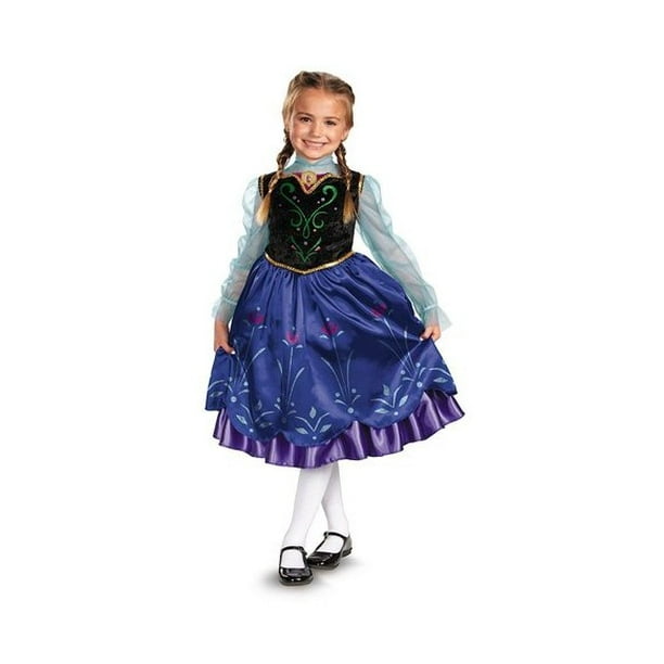 Disfraz Premium de Anna Frozen Disney Disney Infantil talla 4-6