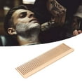 thumbnail image 4 of Golden Comb, Hairdressing Golden Hair Comb Zinc Alloy Wide Teeth  for Barber, 4 of 7