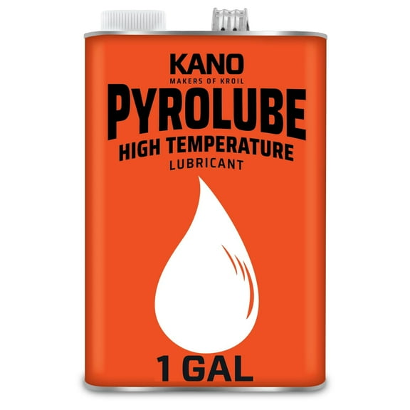 Kroil Pyrolube High Temperature Lubricant (Oil-1 Gallon Can-Single), Industrial Strength Graphite Formula for Furnaces, Ovens, Kilns, Gears, Bearings, Glides (PY011)