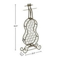 thumbnail image 2 of Cello Shape Wine Bakers Rack, Freestanding Wine Rack with Storage Bottle, Wine Storage Home Bar for Liquor and Wine, Organizer for Kitchen, Dining Room, 2 of 5
