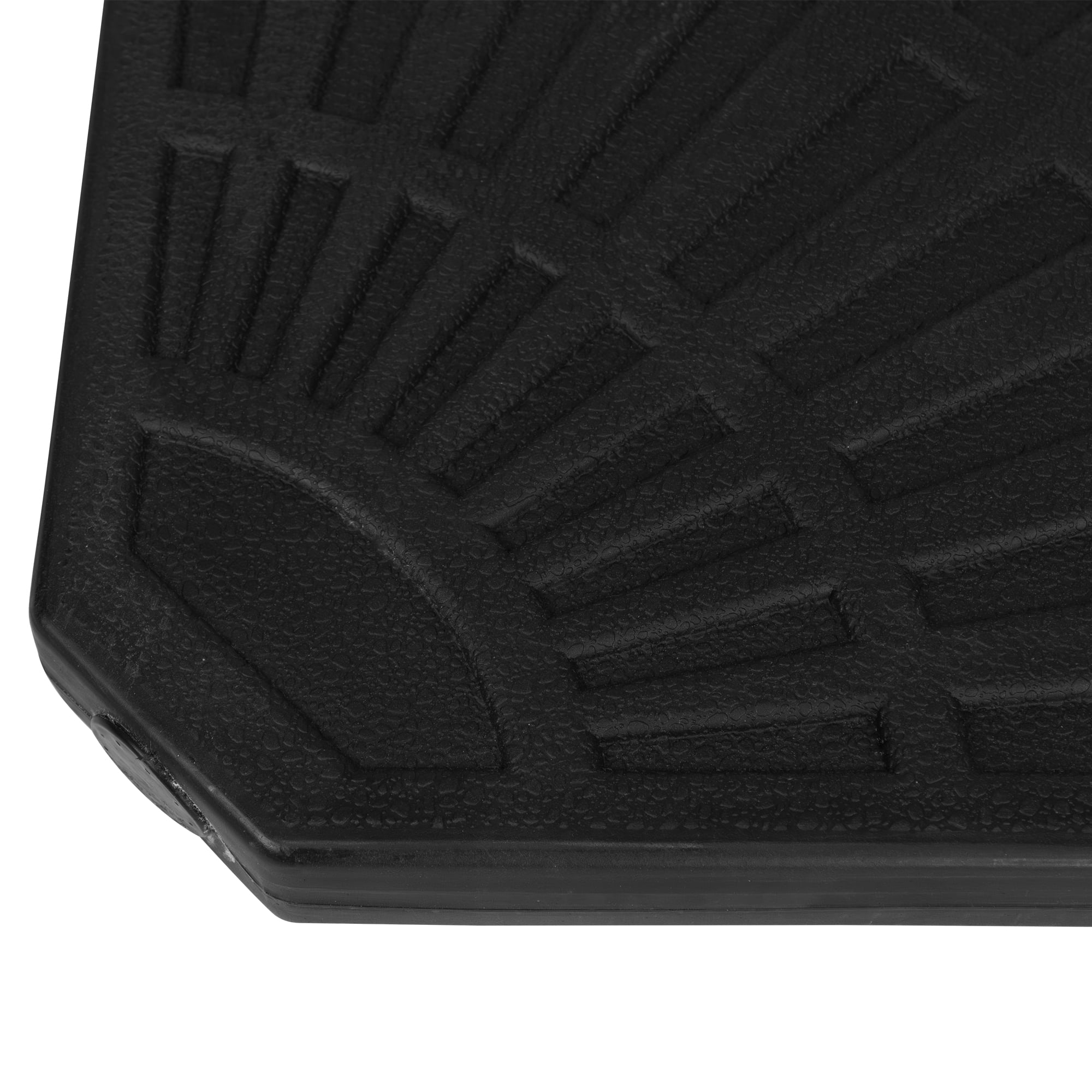 Northlight Fan-Shaped Weighted Base for Off-Set Patio Umbrellas - 26" - Black