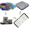 thumbnail image 4 of Coofit CD Case 160 Capacity Nylon Heavy Duty DVD Holder CD Organizer CD Storage Case, 4 of 10