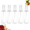 thumbnail image 6 of Masteelf 5pcs Empty Spray Bottles Clear Plastic Bottle Portable Refillable Cleaning Fluid Containers, 6 of 8