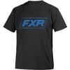 FXR Youth Black/Blue Tilt T-Shirt Snowmobile 2020