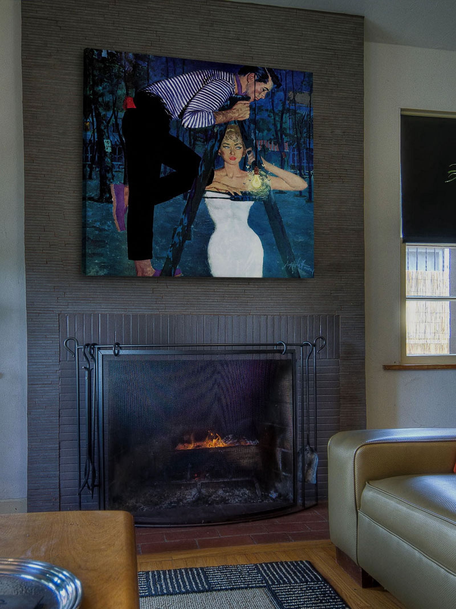 Marmont Hill "Gigilo" by Coby Whitmore Painting Print on Canvas