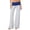 Gray, variant on Yoga Pants Women Foldover Pants Low Rise Y2k Flared Leggings Sweatpants Color Block Palazzo Pants Black M