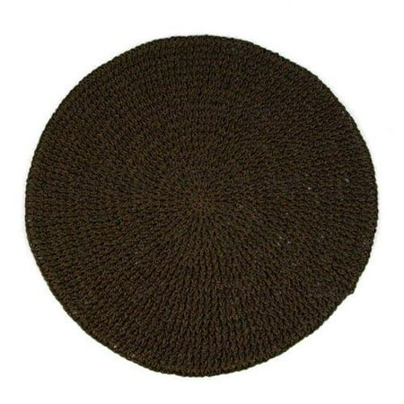 straw placemat