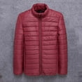 thumbnail image 6 of Sexlip Women's Puffer Jackets Quilted Packable Puffy Coats Lightweight Winter Warm Zip Up Down Jacket Stand Collar Red S, 6 of 6