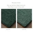 thumbnail image 3 of Feizy Luna Modern Solid, Green, 9'6" x 13'6" Area Rug Easy Care Stain Resistant Fade Resistant Casual Design Carpet for Living Dining Bed Room, 3 of 9
