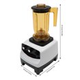 thumbnail image 2 of Miumaeov Tea Brewing Machine with Pure Copper Motor and Adjustable Speed Bubble Tea Machine Multi-fuction Food Blender with 4 Cups 1800W 30000r/min, 2 of 17