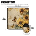thumbnail image 5 of HELLHERO Sewing Machine Mat Premium Fabric Non Slip Removable Storage Bag to Keep Sewing Accessories for to Keep Tidy, Sunflowers Butterfly, 5 of 5
