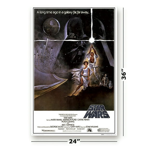 STAR WARS: EPISODE I-VI - 6 PIECE MOVIE POSTER SET (REGULARS 1