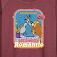 thumbnail image 3 of Lady and The Tramp - Delicously Romantic - Women's Lightweight French Terry Long Sleeve Shirt, 3 of 5