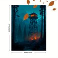 thumbnail image 3 of Impressionist Forest Path Oil Painting Canvas Wall Art for Living Room Bedroom Office Hallway Study, 3 of 8