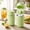 Green, variant on 2 in 1 Ice Maker Cup, Press to Release Easy Storage, Stainless Inner Cup for Freezer Small Kitchen Cold Drinks,1PC,Yellow