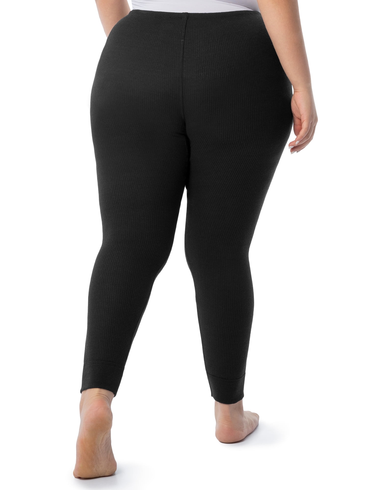 Fruit of the Loom Women's Recycled Waffle Thermal Bottom 2PK, Sizes XS-4XL