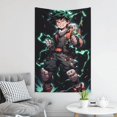 thumbnail image 6 of My Hero Academia Tapestry Dorm Decor Wall Hanging Tapestries Window Curtain Picnic Mat Beach Blanket 60x40 Inch, 6 of 9