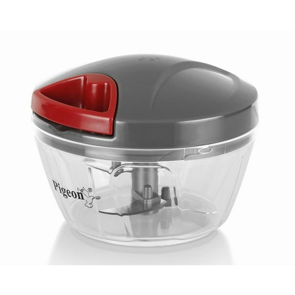 Mini Handy and Compact Chopper with 3 Blades (12683, 400 ml, Grey)