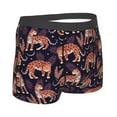 thumbnail image 4 of Uemuo Leopard Print Pattern Men's Boxer Briefs,Trunk Anti-Chafing,Comfortable, Durable, and Stylish Underwear-, 4 of 9