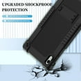 thumbnail image 6 of FIEWESEY For Walmart Onn 12.1 inch Tablet Pro 2024 Model Case/Onn 12.1 inch Tablet Pro(100146663) Soft Silicone Case Kids Friendly with Shoulder Strap Stand for Onn 12.1" Tablet Pro 2024 - Black, 6 of 8