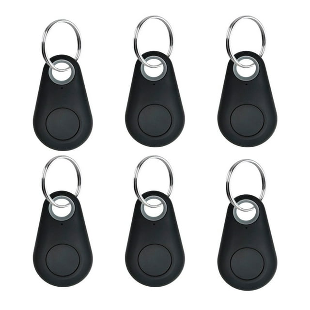 CHOK 6 Pcs Animaux Intelligents GPS Tracker Alarme Anti-Perte Tracker Bluetooth Sans Fil Sac Enfant Portefeuille Localisateur de Clés Alarme Anti-Perte
