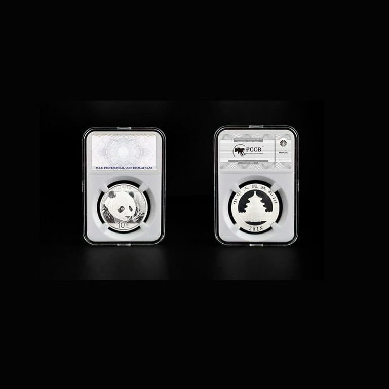 PCCB MINGT 10 Piezas Soporte Para Monedas De 33 Mm En Acrílico - Caja Protectora Transparente Para Coleccionistas, Ideal Para Exhibir Y Organizar Tus Monedas