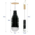 thumbnail image 3 of ToyKingdee Extra Long Bottle Brush with Wooden Handle, 100% Scratch-Free Bottle Cleaning Brush Deep Cleaner for Washing Thermos Cup Narrow Neck Beer, Wine Bottles, 3 of 9