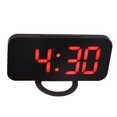 thumbnail image 4 of Réveil Miroir Numérique, Horloge Miroir Numérique Dimmable Réveil Électronique LED Horloge Numérique Solide Performance, 4 of 12