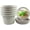 Black, variant on Austin Planter 12 Inch Flower Pot with Saucer Terra Cotta Colored Polypropylene (5 Pack) Made in USA