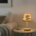 thumbnail image 4 of Table Lamp Medium 7.9x11.8 Inches Table Lamps Night Light Tools & Home Improvement Bedroom Lamp Guest Room Lamp Study Lamp Office Lamp Pretty Rose3, 4 of 7