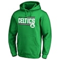 thumbnail image 2 of Men's Kelly Green Boston Celtics Onside Stripe Pullover Hoodie, 2 of 3