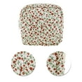 thumbnail image 4 of Unique Bargains 1 Pc Lady Portable Square Lipstick Bag for Vacation Beige Red Polyester, 4 of 6