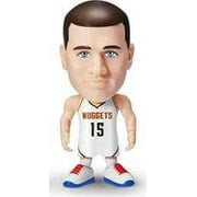 5 Surprise NBA Ballers Kevin Durant Figure (White Home Jersey, Comes with Court Base, Sticker, Card & Ball) (No Packaging)