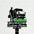 thumbnail image 5 of Handmadetneonsign Delivery Drivers Metal With Stake, Driver Metal Sign, Driver Garden Stake Decor 65293, 5 of 5