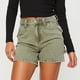 thumbnail image 2 of WILLBEST Pantalones Cortos Vaqueros de Cintura Alta para Mujer, Estilo Carpintero, con Bolsillos, para Verano. Extra Grande, 2 of 5